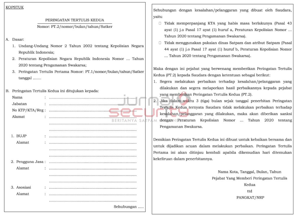 Detail Contoh Surat Permohonan Pelatihan Satpam Nomer 41