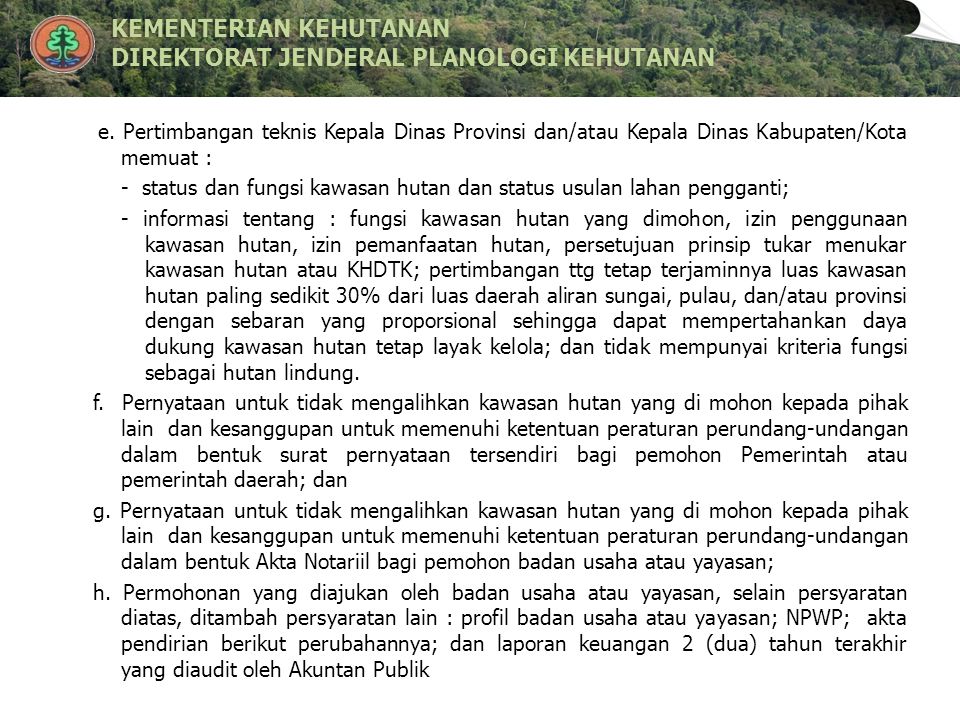 Detail Contoh Surat Permohonan Pelepasan Kawasan Hutan Nomer 23