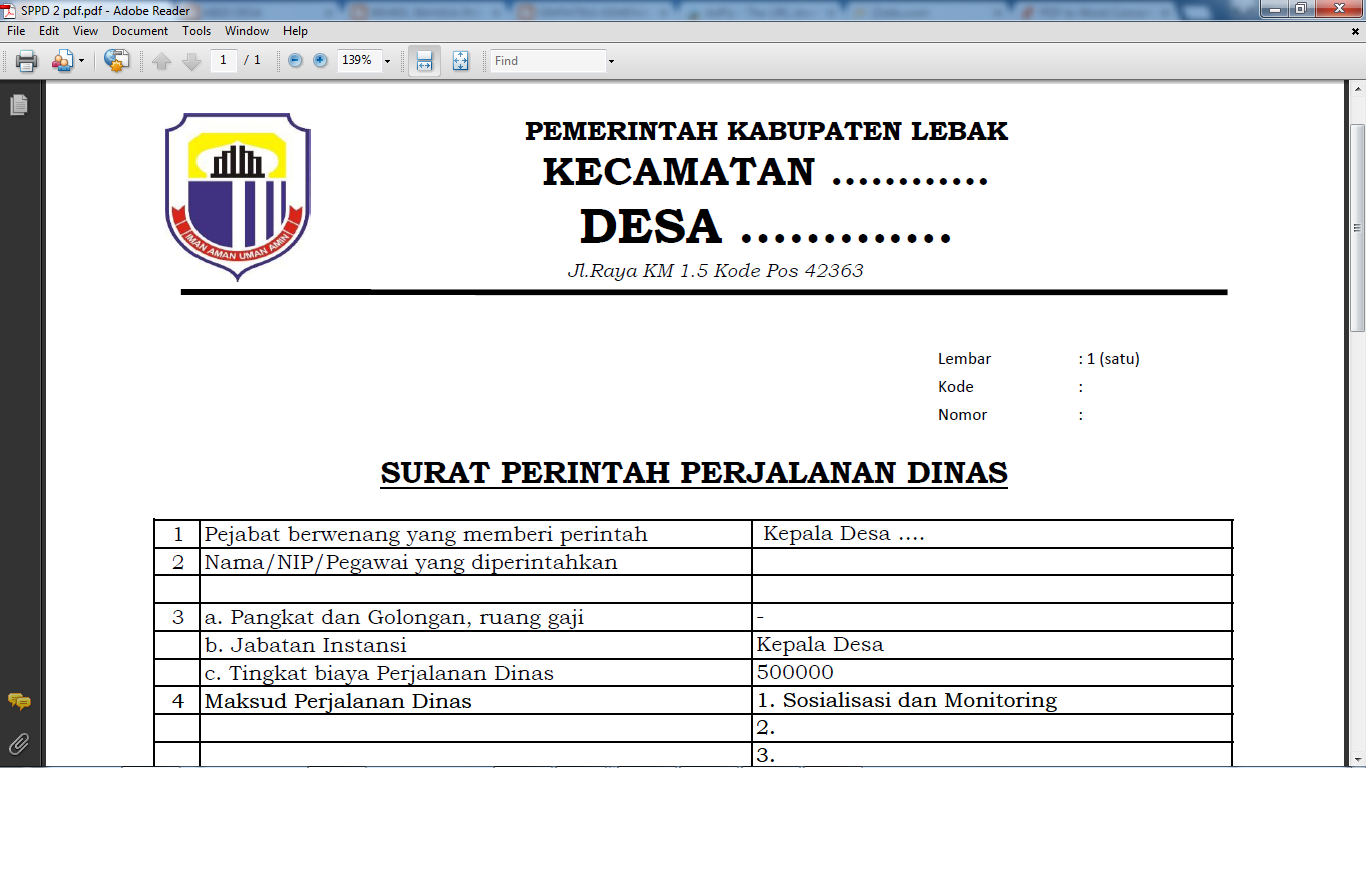 Detail Contoh Surat Permohonan Pembangunan Irigasi Nomer 32