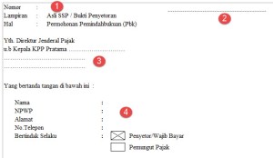 Detail Contoh Surat Permohonan Pemindahbukuan Pajak Nomer 39