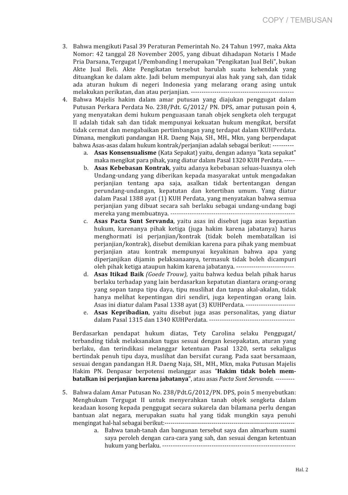 Detail Contoh Surat Permohonan Pendampingan Hukum Nomer 26