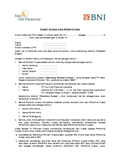 Detail Contoh Surat Permohonan Pendebetan Rekening Nomer 4