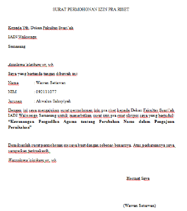 Detail Contoh Surat Permohonan Penelitian Nomer 12