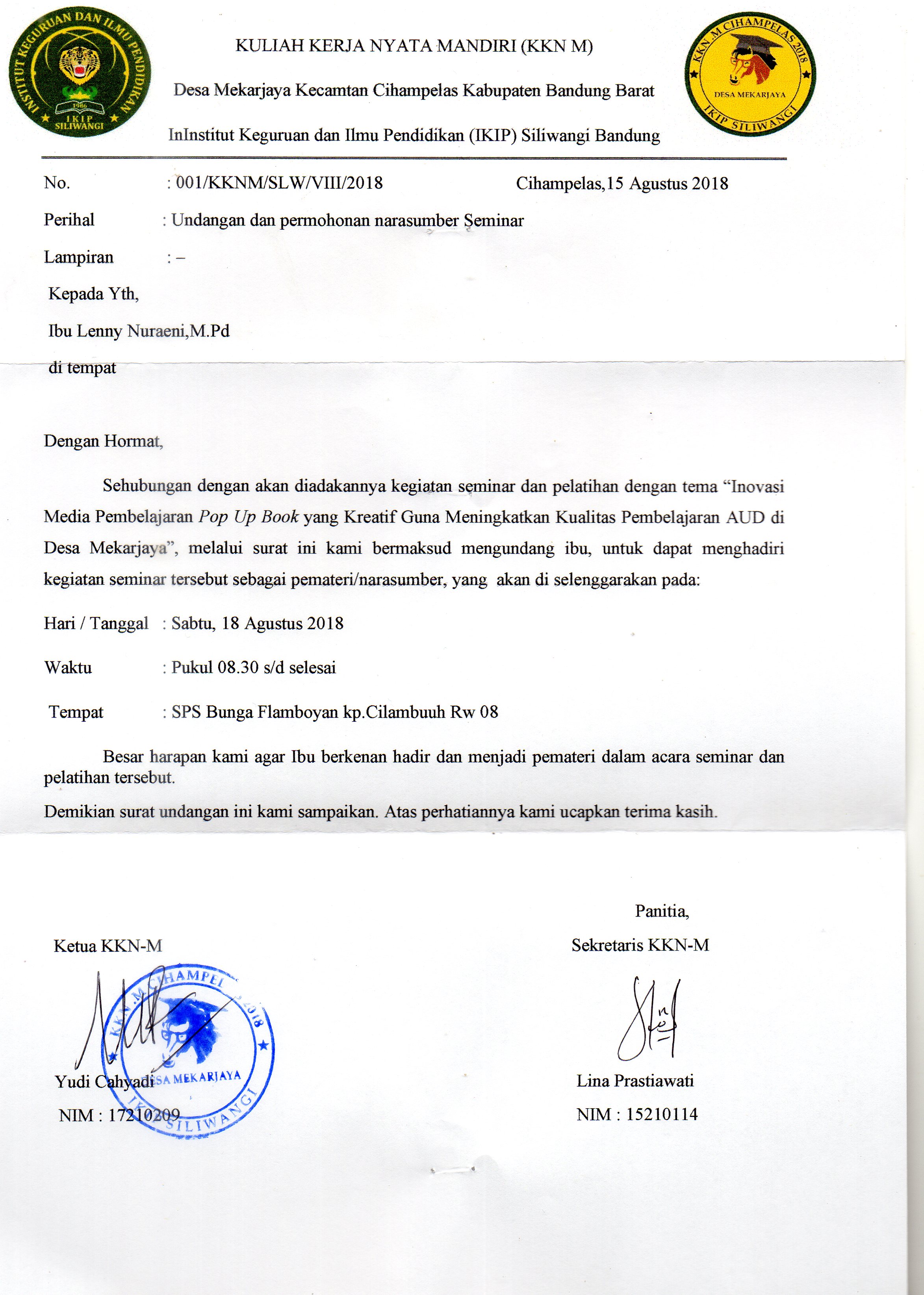 Detail Contoh Surat Permohonan Pengabdian Masyarakat Nomer 9