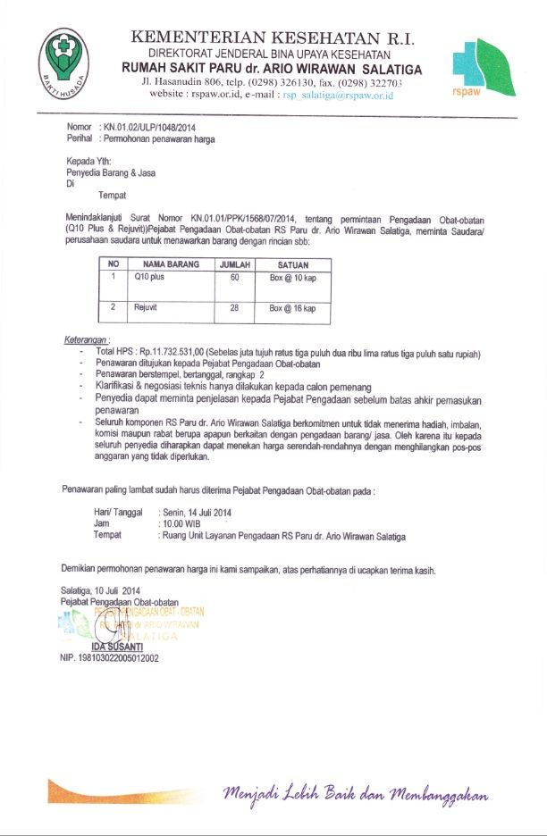 Detail Contoh Surat Permohonan Pengadaan Barang Nomer 38