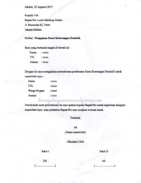 Detail Contoh Surat Permohonan Pengajuan Nomer 42