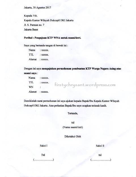 Detail Contoh Surat Permohonan Pengajuan Nomer 57