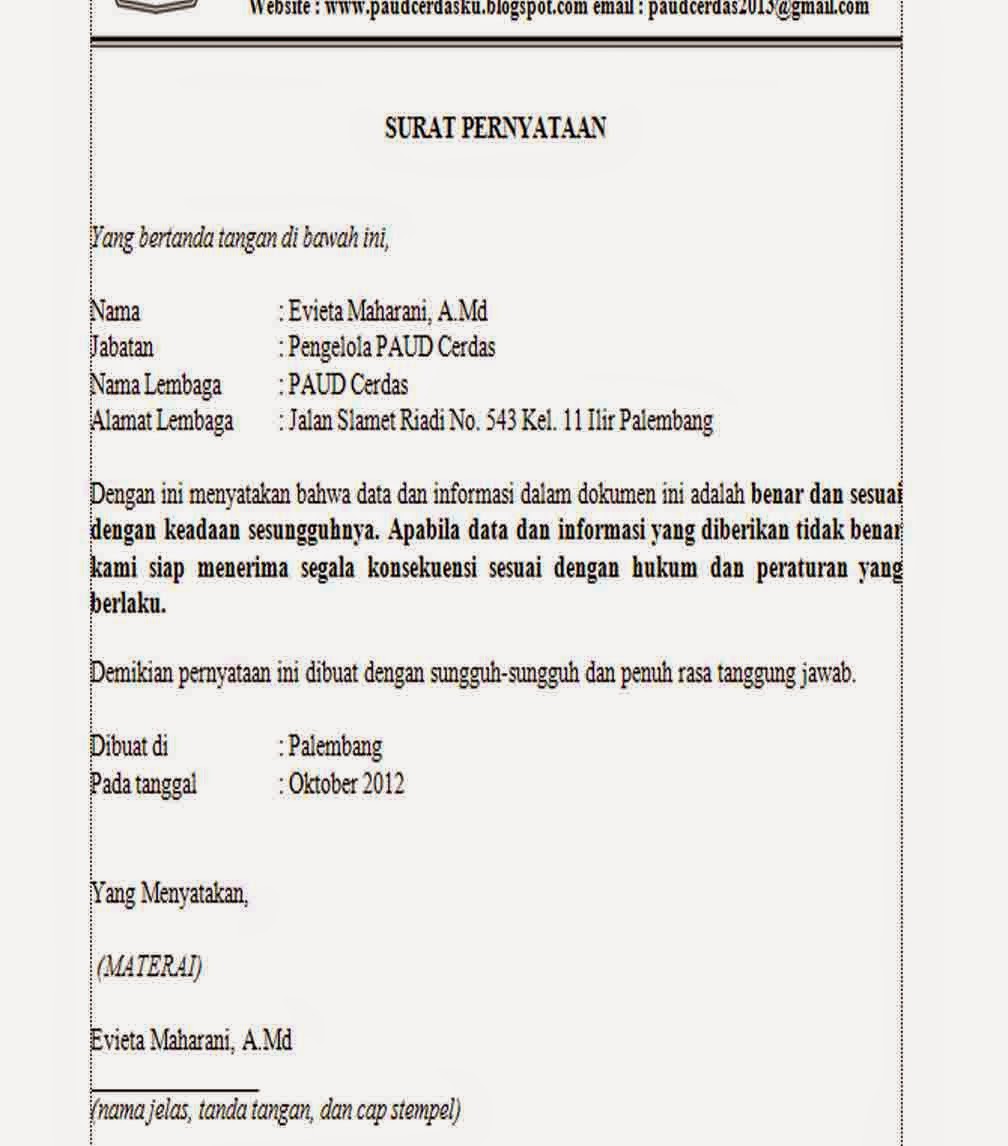 Detail Contoh Surat Permohonan Pengajuan Akreditasi Sekolah Nomer 22