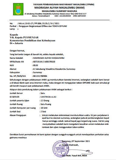 Detail Contoh Surat Permohonan Pengajuan Akreditasi Sekolah Nomer 47