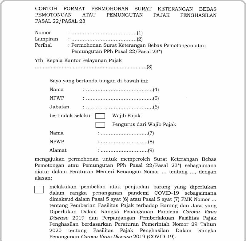 Detail Contoh Surat Permohonan Pengajuan Insentif Nomer 33