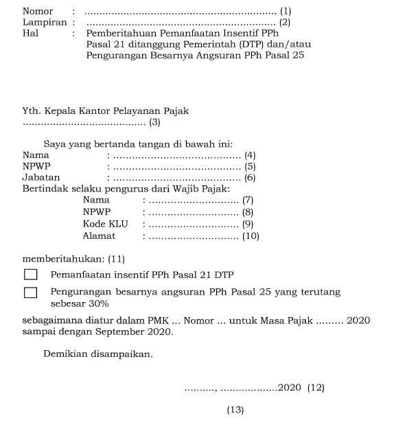 Detail Contoh Surat Permohonan Pengajuan Insentif Nomer 36