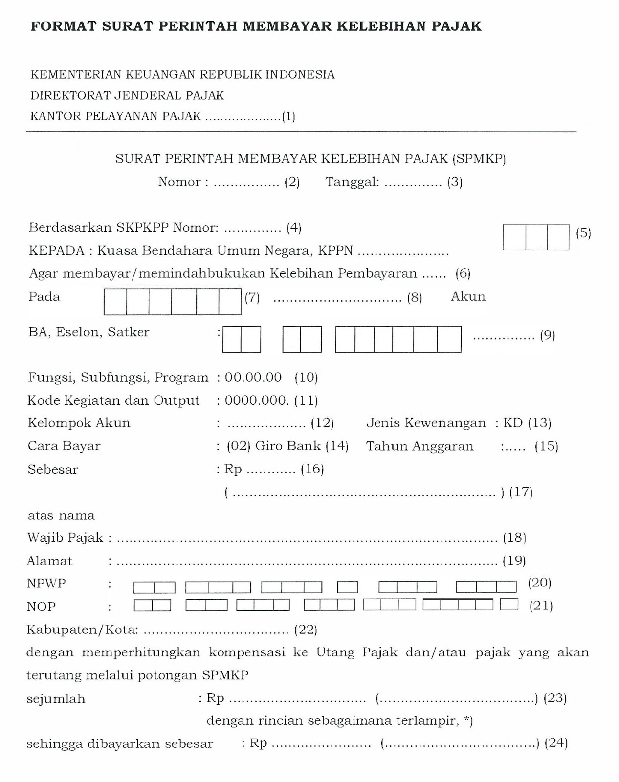 Detail Contoh Surat Permohonan Pengembalian Uang Nomer 42