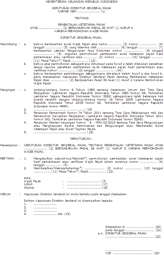 Detail Contoh Surat Permohonan Penghapusan Denda Nomer 29