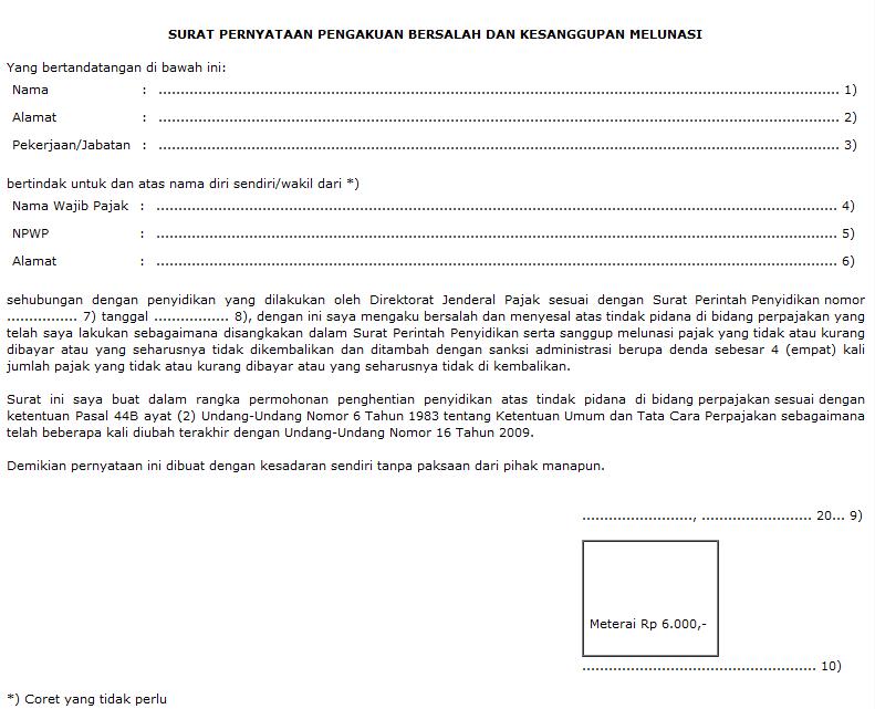 Detail Contoh Surat Permohonan Penghentian Penyidikan Nomer 9