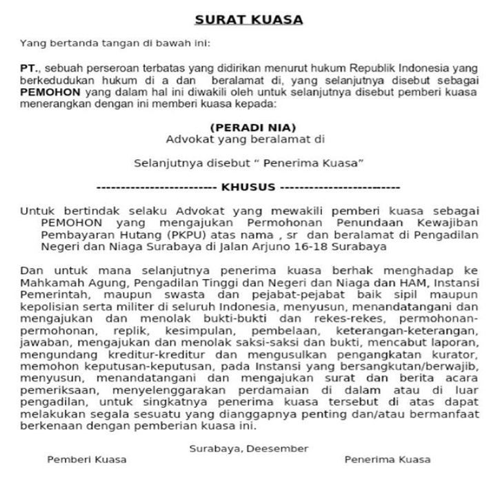 Detail Contoh Surat Permohonan Penundaan Sidang Nomer 34