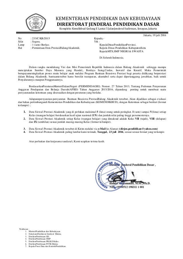 Detail Contoh Surat Permohonan Permintaan Data Nomer 2