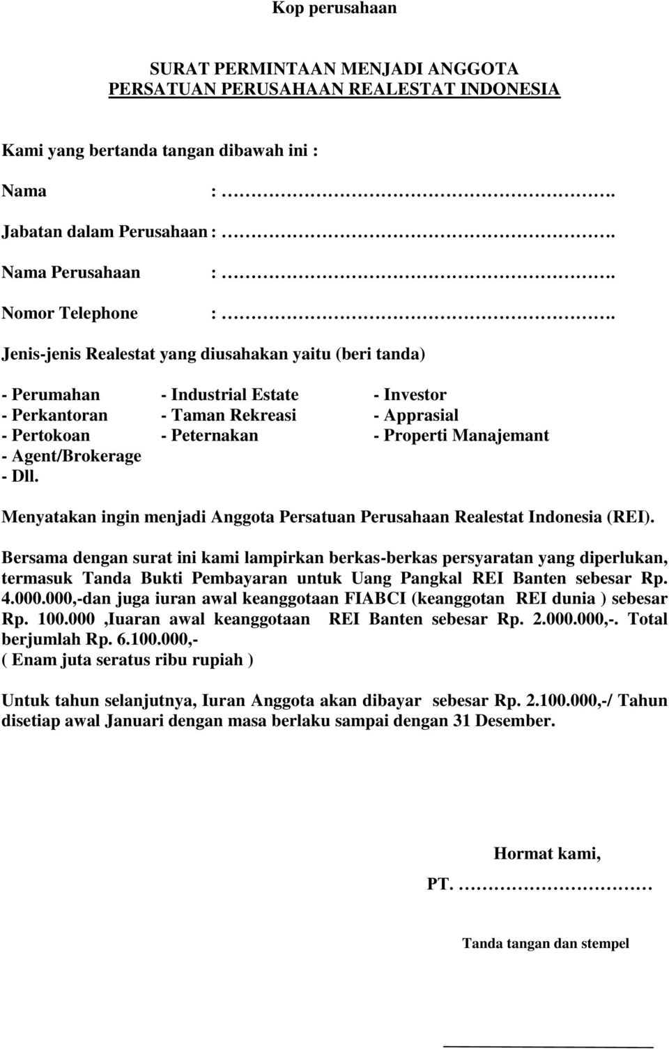 Detail Contoh Surat Permohonan Perpanjangan Domisili Perusahaan Nomer 17