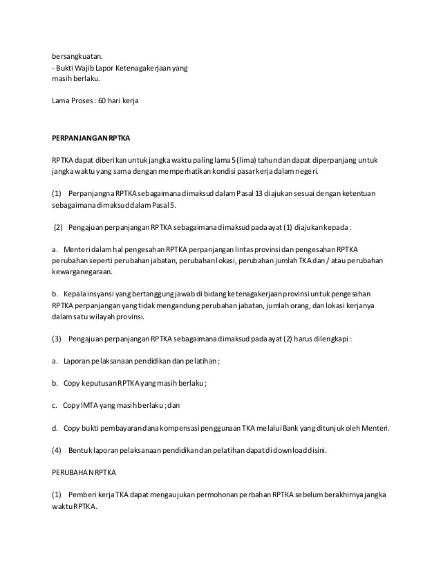 Detail Contoh Surat Permohonan Perpanjangan Rptka Nomer 10