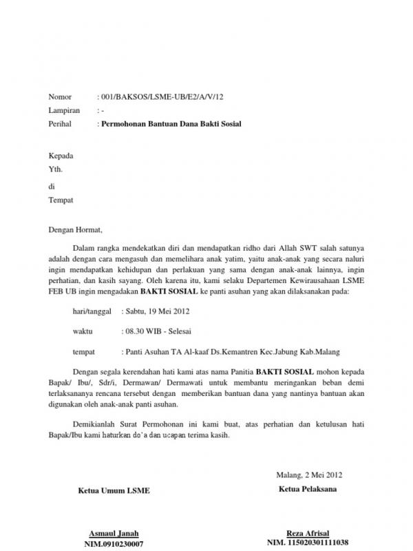 Contoh Surat Permohonan Rekomendasi Bupati - KibrisPDR