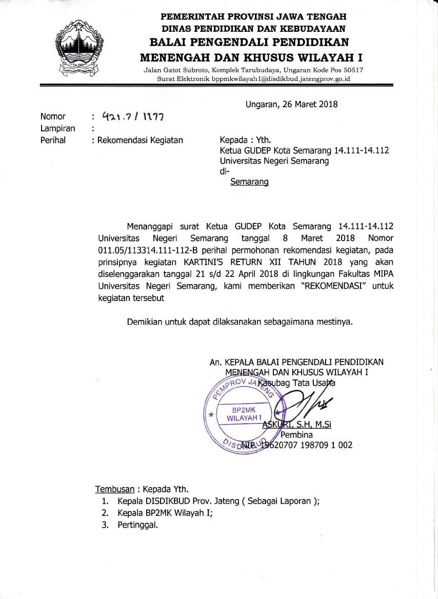 Detail Contoh Surat Permohonan Rekomendasi Kegiatan Nomer 51