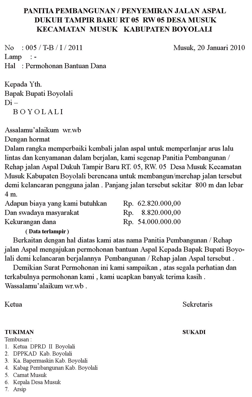 Detail Contoh Surat Permohonan Renovasi Ruangan Kantor Nomer 11