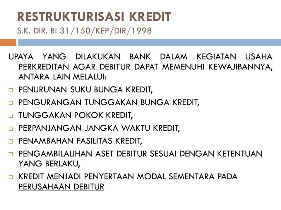 Detail Contoh Surat Permohonan Restrukturisasi Kredit Nomer 31