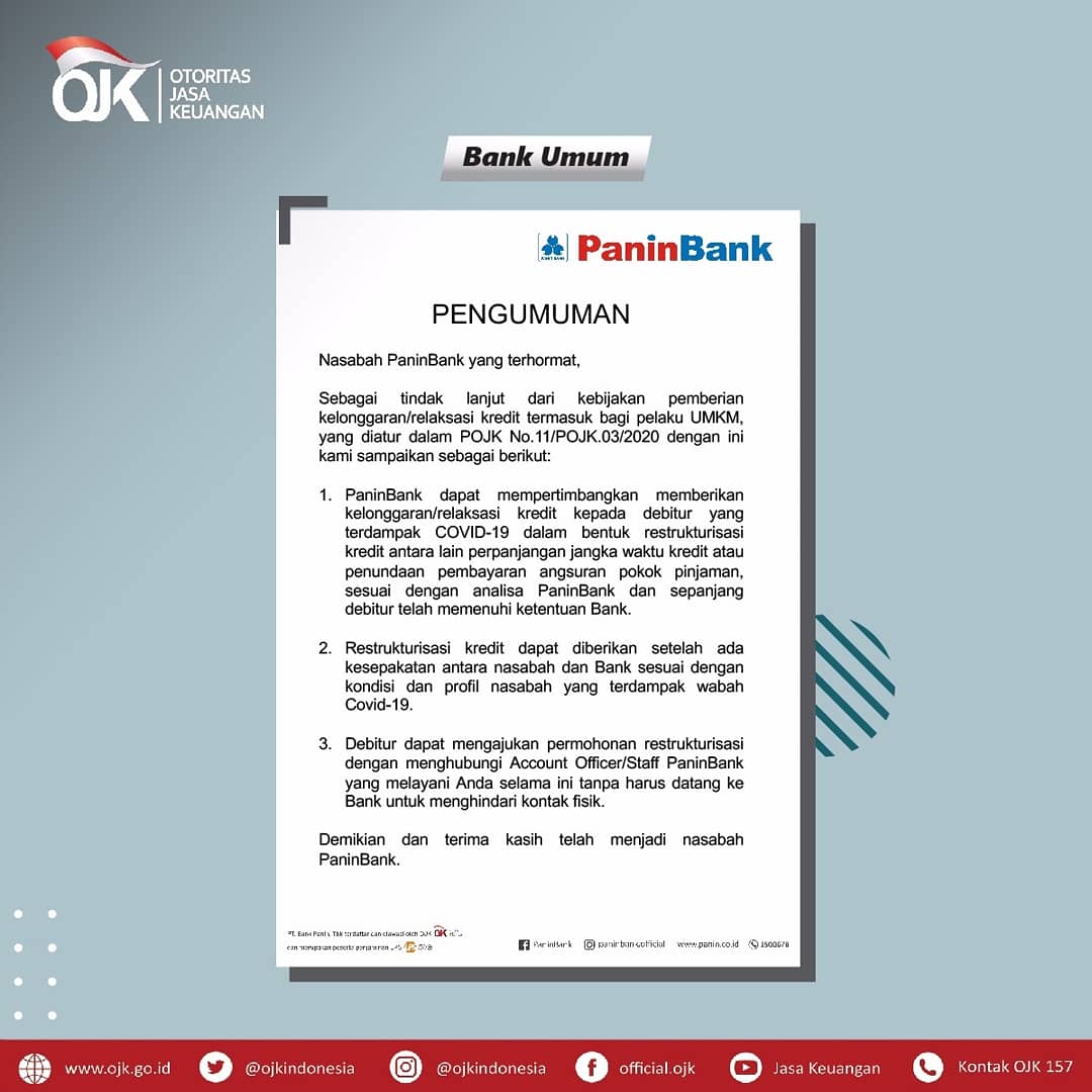 Detail Contoh Surat Permohonan Restrukturisasi Kredit Bank Nomer 2