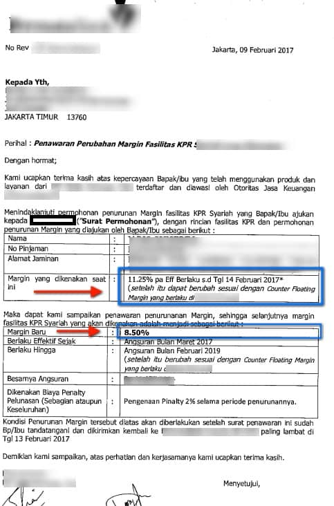 Detail Contoh Surat Permohonan Restrukturisasi Kredit Bank Nomer 15