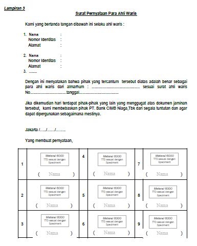 Detail Contoh Surat Permohonan Restrukturisasi Kredit Bank Nomer 20