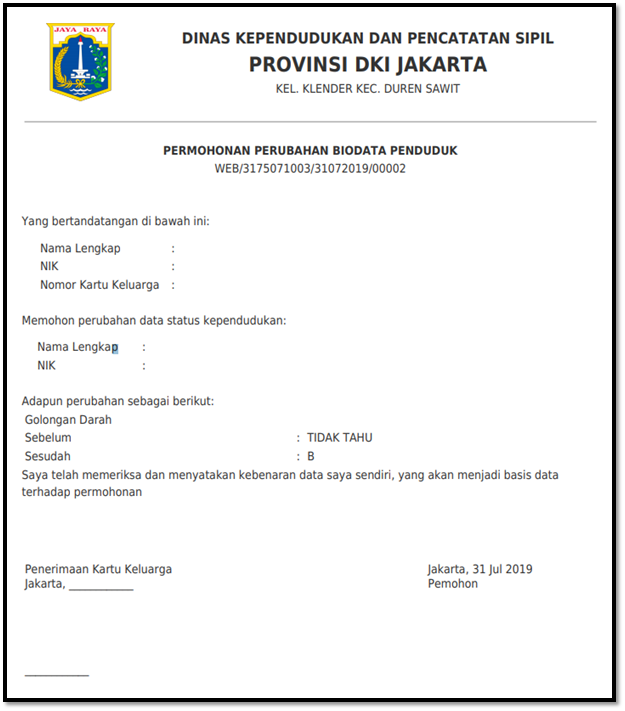 Detail Contoh Surat Permohonan Revisi Sk Nomer 47