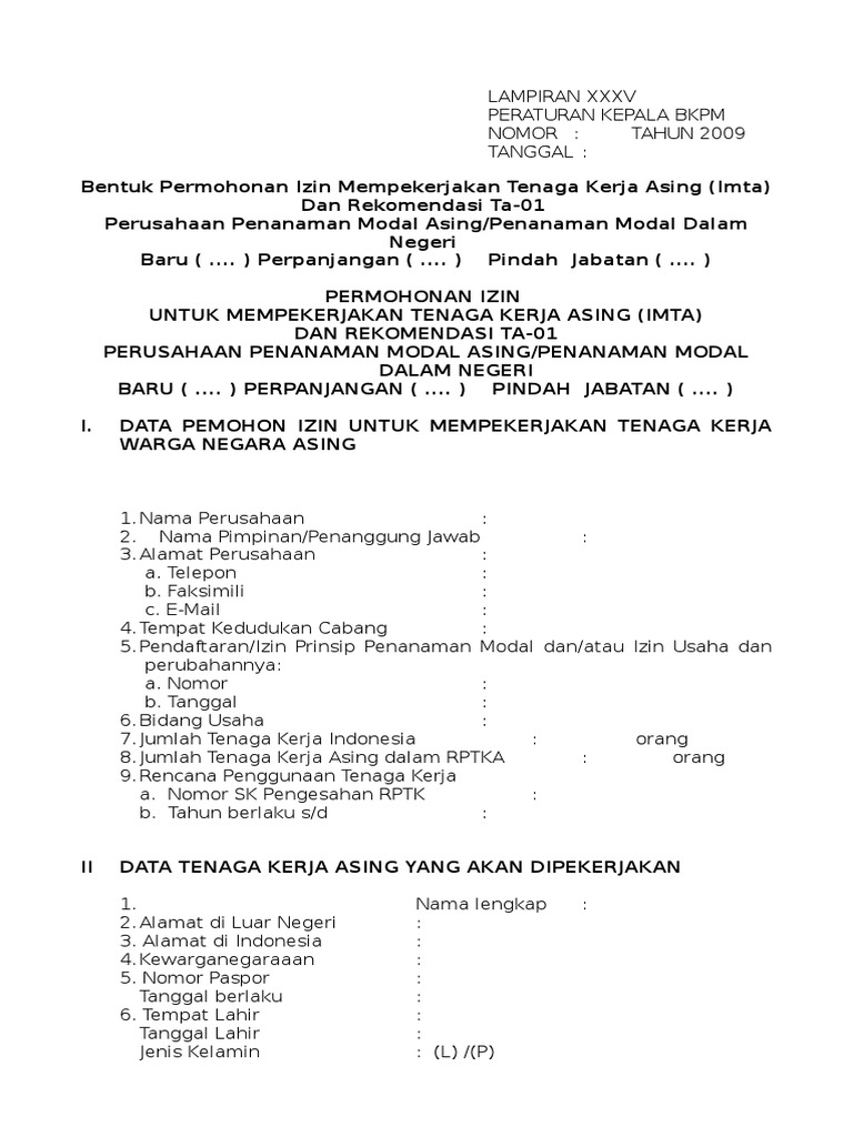 Detail Contoh Surat Permohonan Rptka Baru Nomer 19