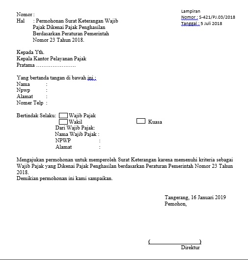 Detail Contoh Surat Permohonan Skb Nomer 3