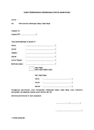 Detail Contoh Surat Permohonan Skb Nomer 43