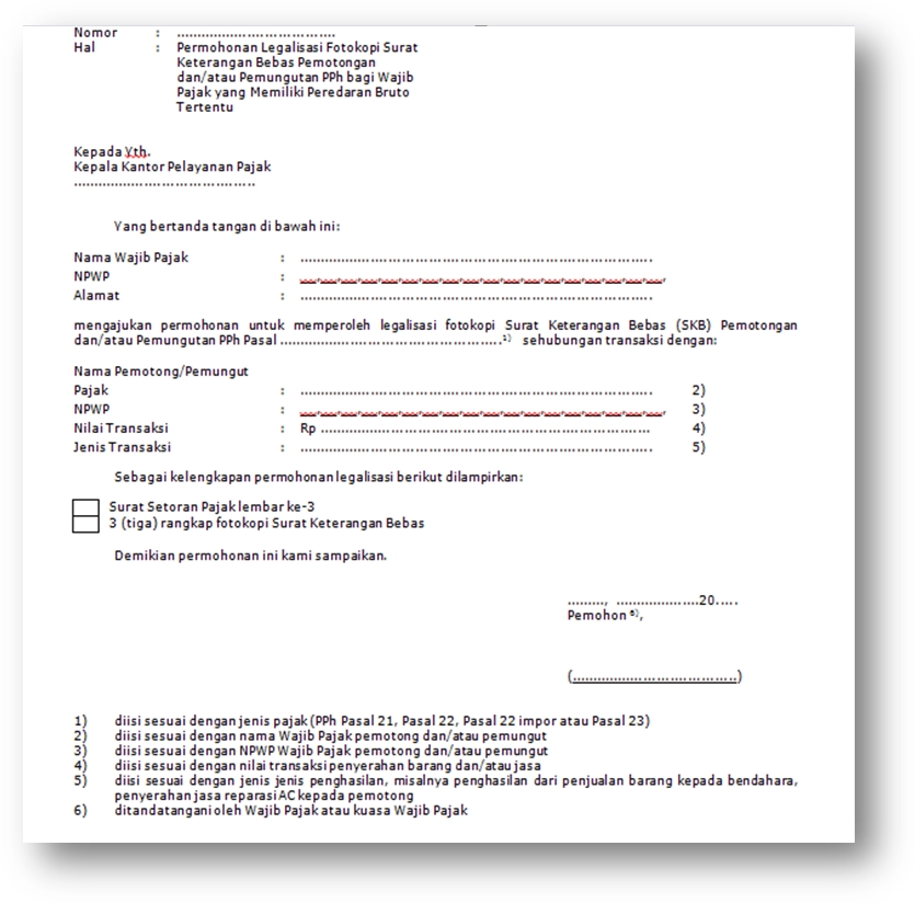 Detail Contoh Surat Permohonan Skb Pph 22 Impor Nomer 20