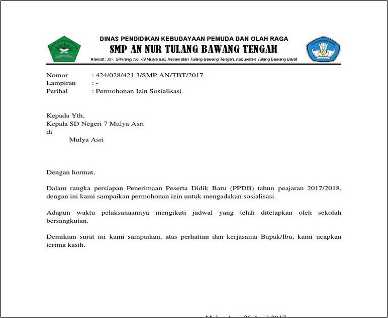 Detail Contoh Surat Permohonan Sosialisasi Bpjs Nomer 32