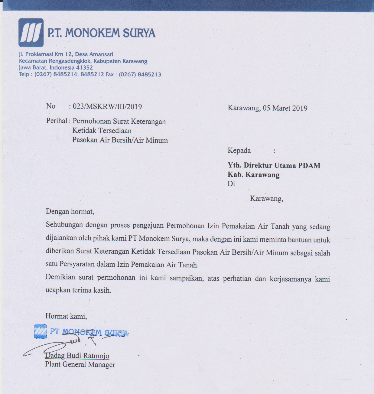 Detail Contoh Surat Permohonan Subsidi Listrik Nomer 20