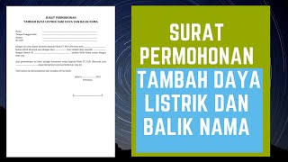 Detail Contoh Surat Permohonan Subsidi Listrik Nomer 22