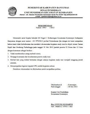 Detail Contoh Surat Permohonan Surat Tugas Nomer 57