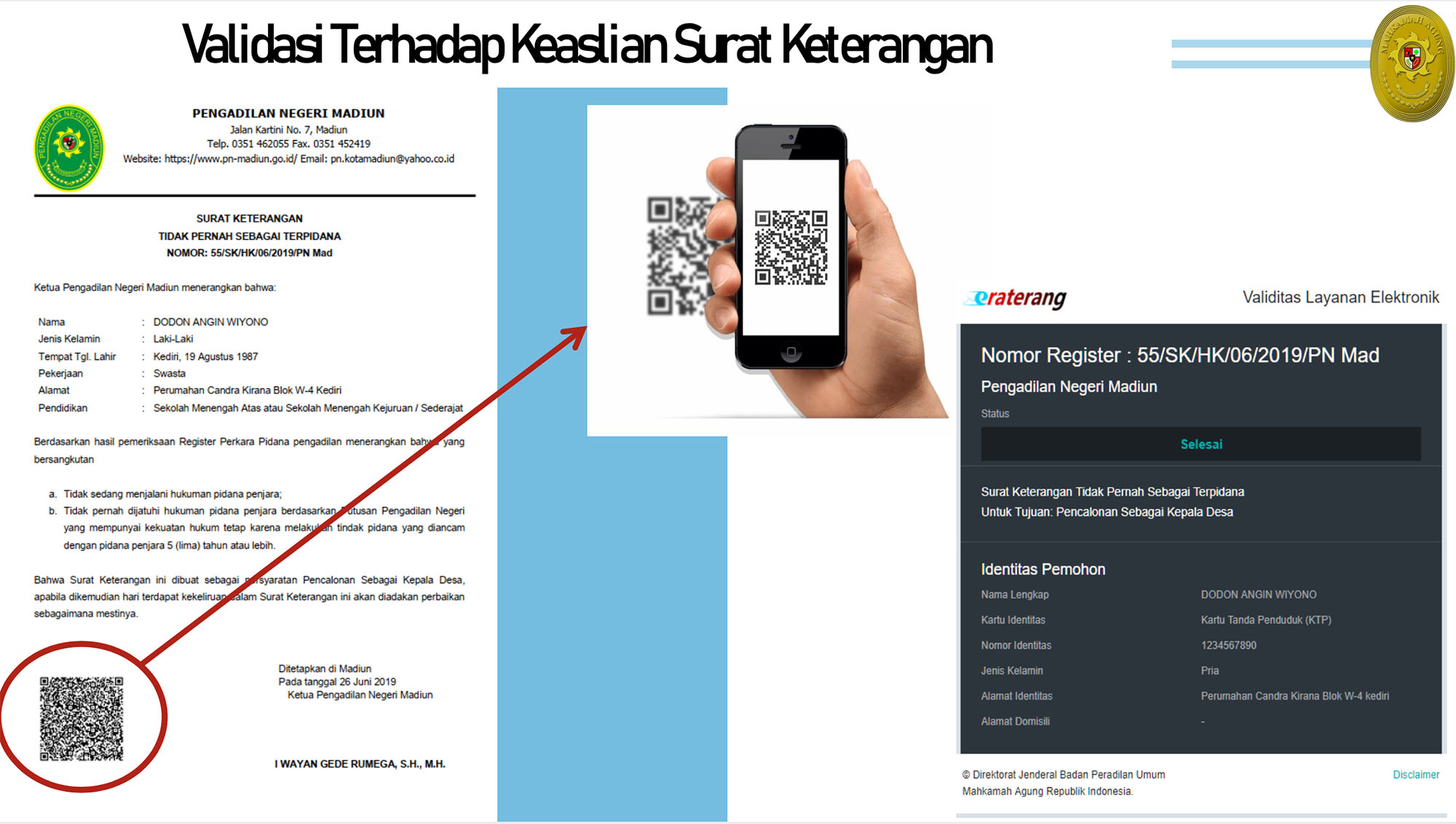 Download Contoh Surat Permohonan Tidak Pernah Dipidana Nomer 25