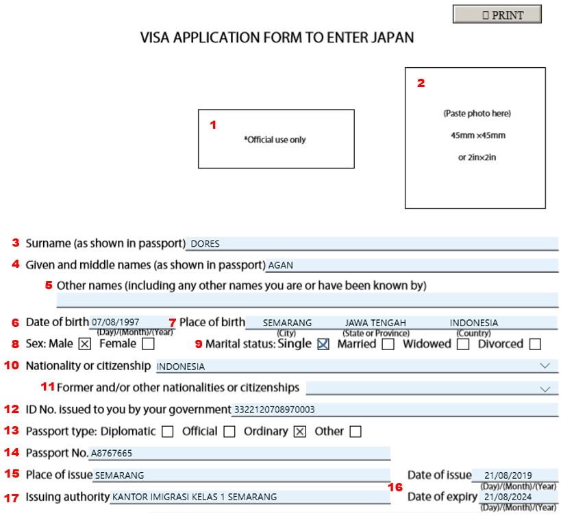 Detail Contoh Surat Permohonan Visa Jepang Nomer 43