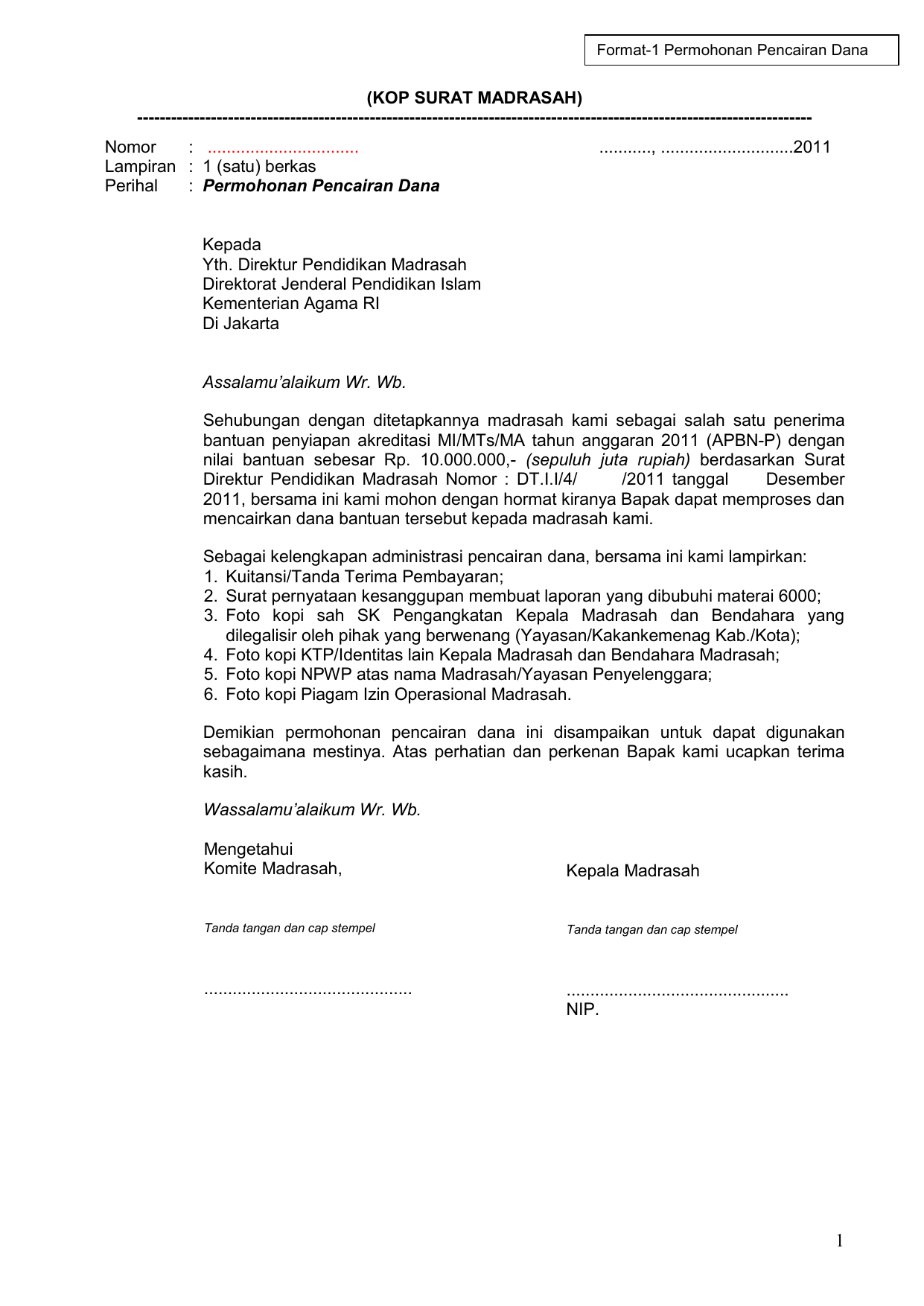 Contoh Surat Permohonanpendampingan Tp4d - KibrisPDR