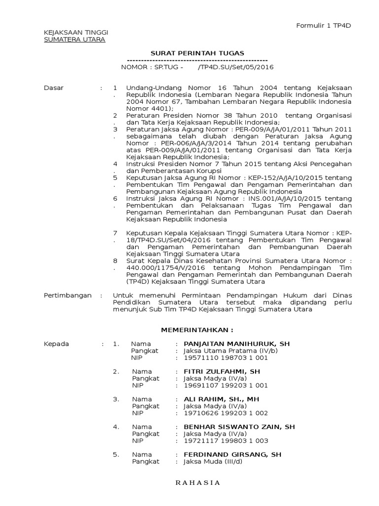 Detail Contoh Surat Permohonanpendampingan Tp4d Nomer 7