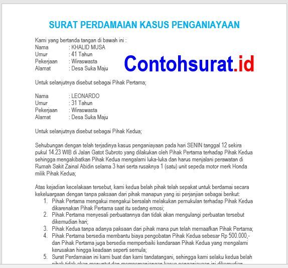 Detail Contoh Surat Pernyataan Adopsi Anak Nomer 31