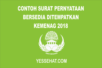 Detail Contoh Surat Pernyataan Bersedia Ditempatkan Di Sekolah Negeri Nomer 54