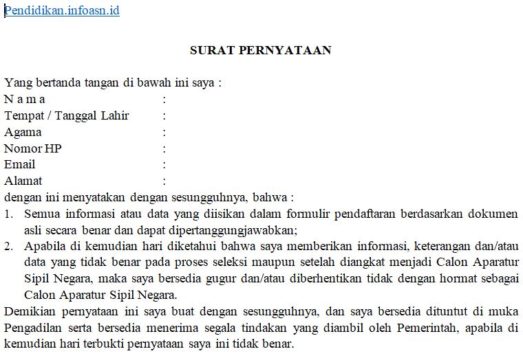 Detail Contoh Surat Pernyataan Keabsahan Dan Kebenaran Dokumen Koleksi