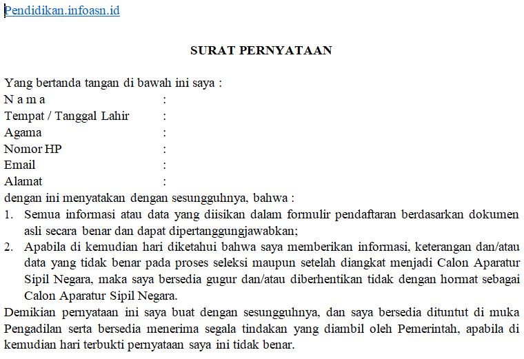 Detail Contoh Surat Pernyataan Keabsahan Dan Kebenaran Dokumen Nomer 35