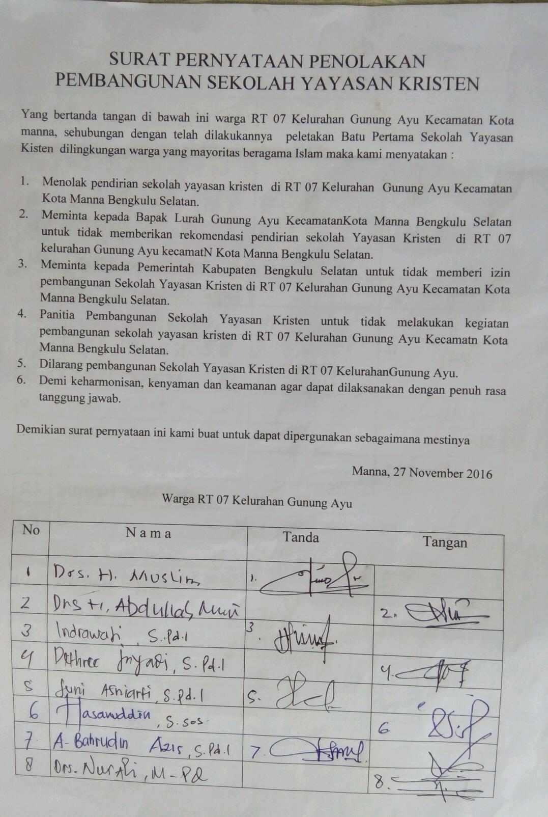 Detail Contoh Surat Pernyataan Keberatan Warga Nomer 31