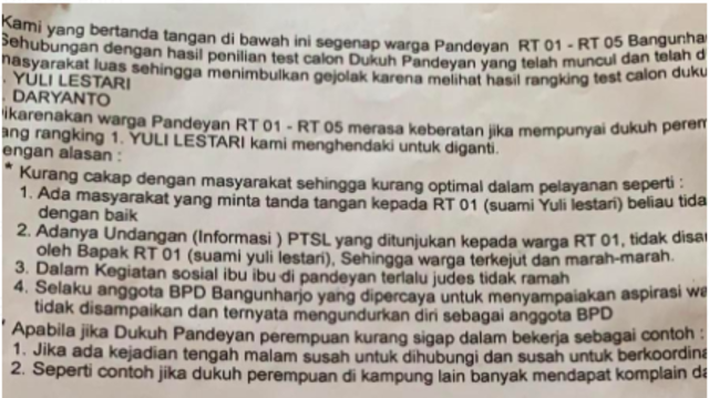 Detail Contoh Surat Pernyataan Keberatan Warga Nomer 35