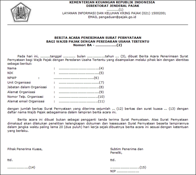 Detail Contoh Surat Pernyataan Kegiatan Usaha Untuk Npwp Nomer 21