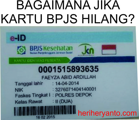 Detail Contoh Surat Pernyataan Kehilangan Kartu Bpjs Nomer 39